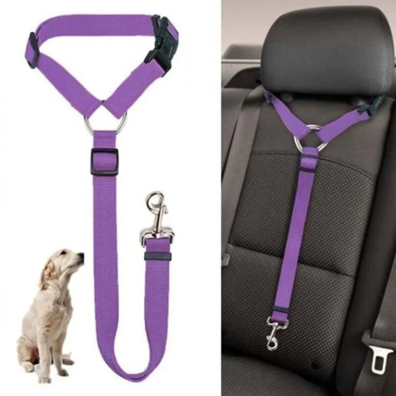 Two-in-One Pet Car Safety Belt